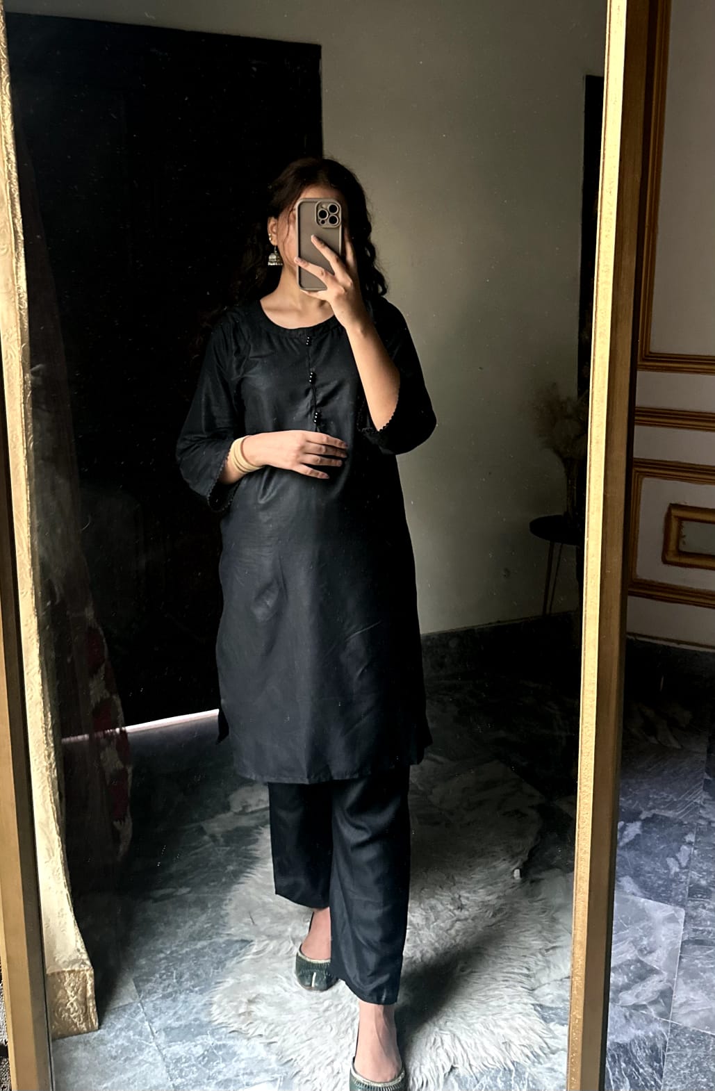 Muharram Special Black Dress Two Piece Suits.