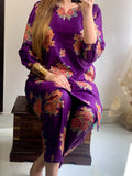 NEW GULAAB DESIGN TWO PIECE SUITS (Arabic  Lawn)